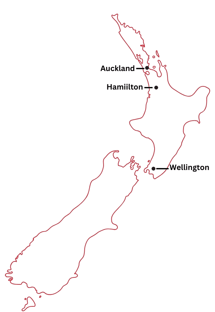 New Zealand Map